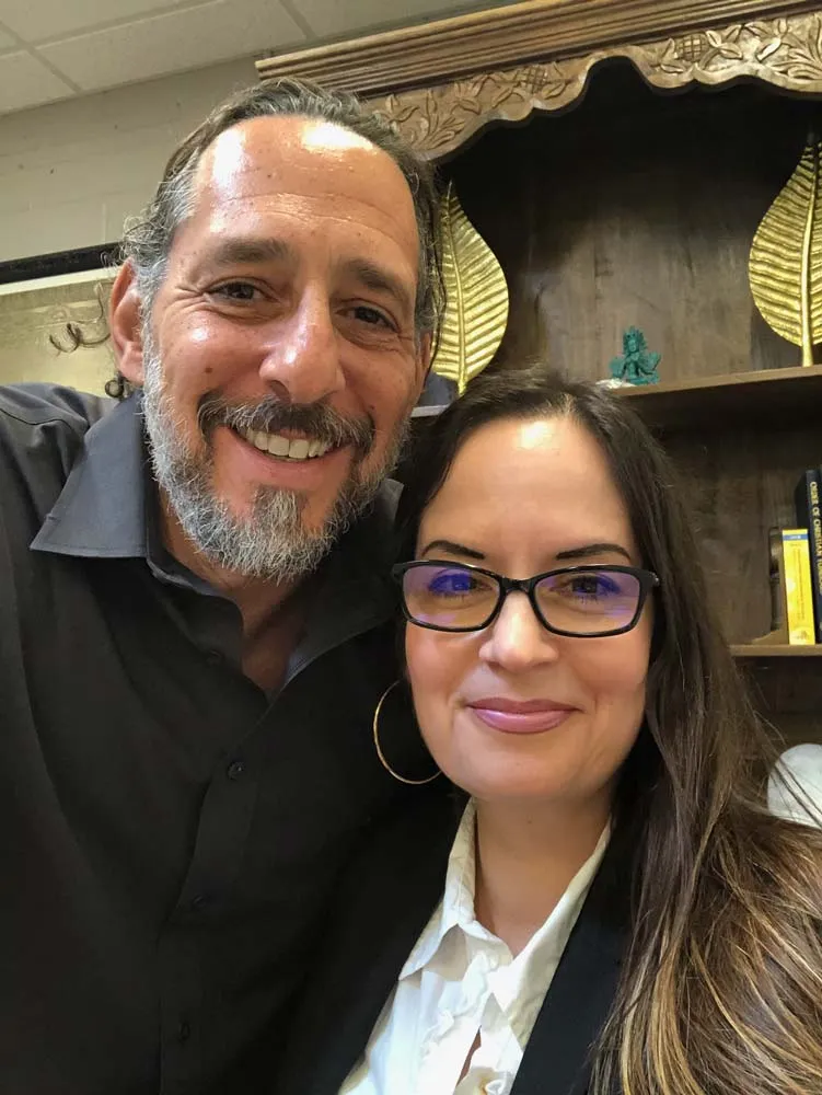 Lena Bravo-Olsher and Steve Olsher, founders of Bravo Family Mortuary